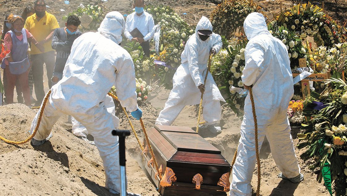 En el año 2020 la Covid-19 fue la segunda causa de muerte en México
