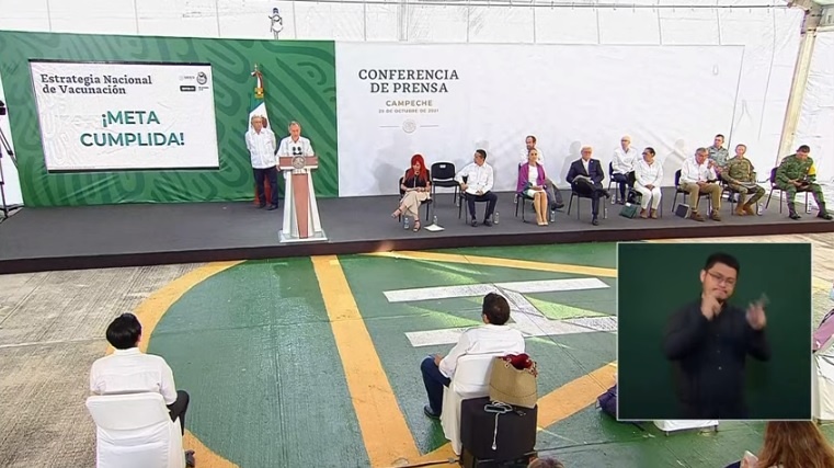 Informa Gatell que se ha cumplido la meta sobre vacunación Covid-19