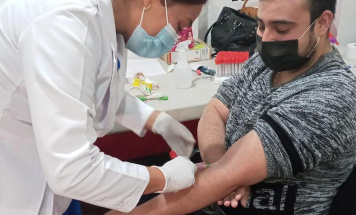 Capta Sesa 29 donadores voluntarios de sangre en primera campaña altruista