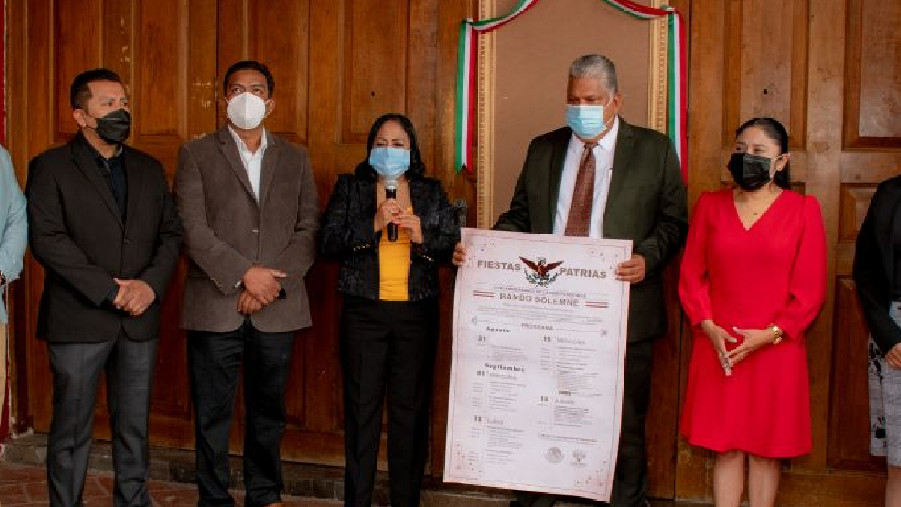 Ayuntamiento de Cuautlancingo realizarla actividades simbólicas para conmemorar las Fiestas Patrias a distancia 