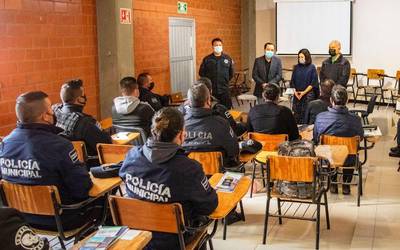  Finaliza primera etapa de “Curso de Derechos Humanos" a policías en Apizaco