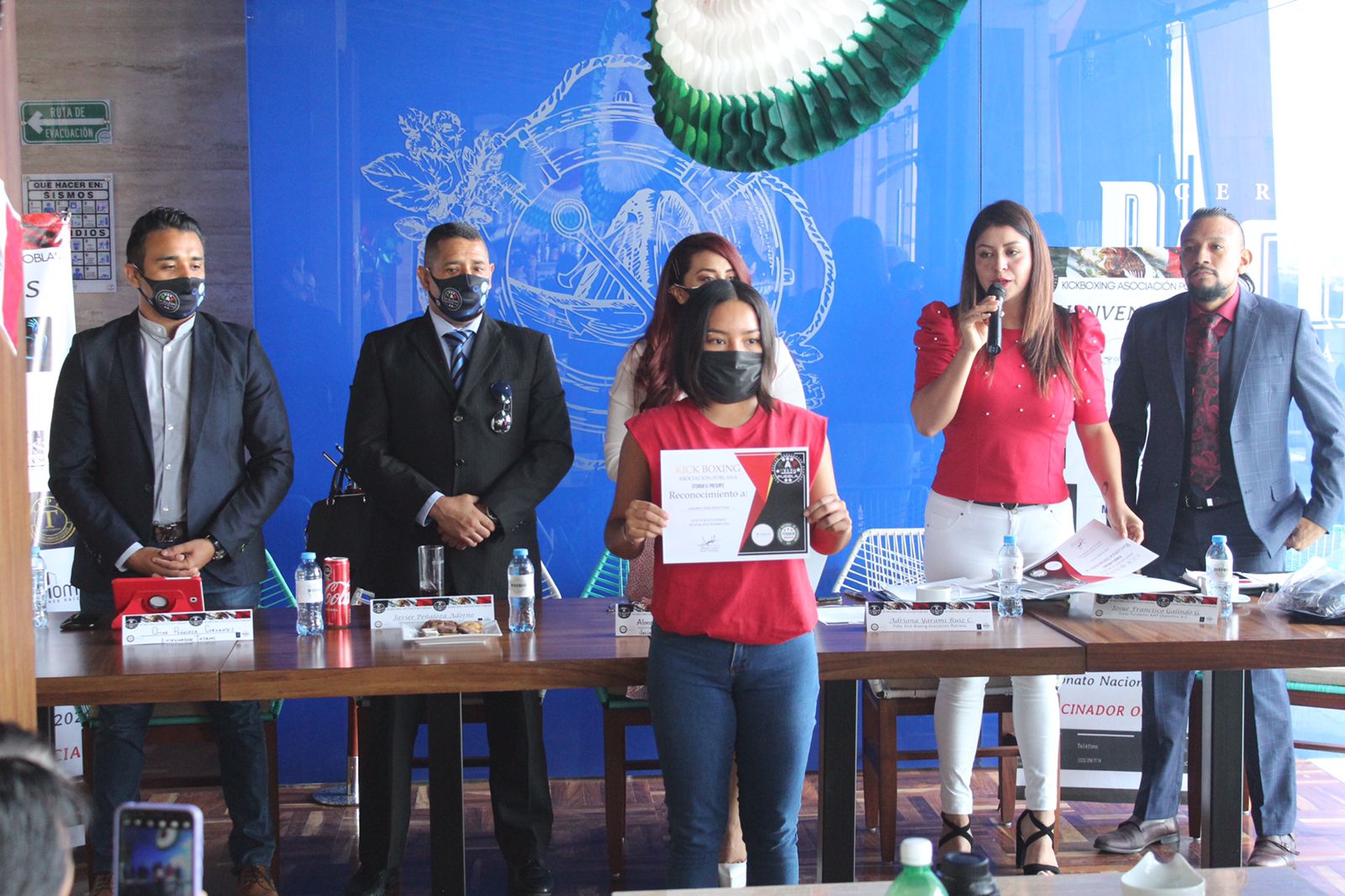 Presentaron la Delegación Poblana que participará en el Nacional de Kick Boxing