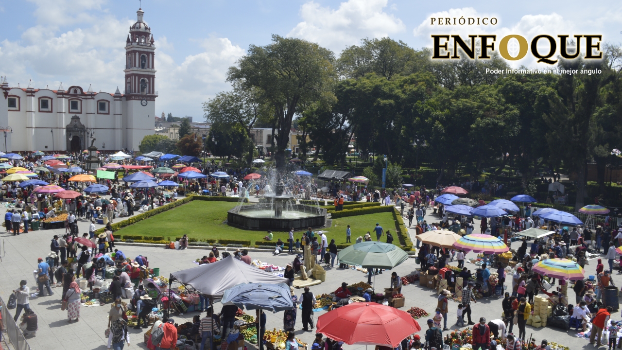 Con una gran afluencia y con medidas de sanidad se realizó el “Trueque Milenario” de Cholula 