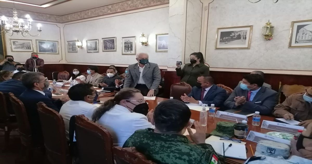 Participa alcalde de Chiautempan a mesa de trabajo para la “Agenda de Paz y Seguridad”