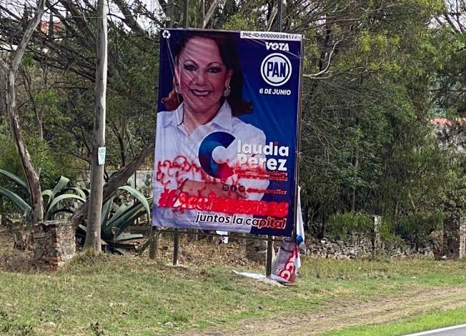 Sigue propaganda política en calles de Tlaxcala