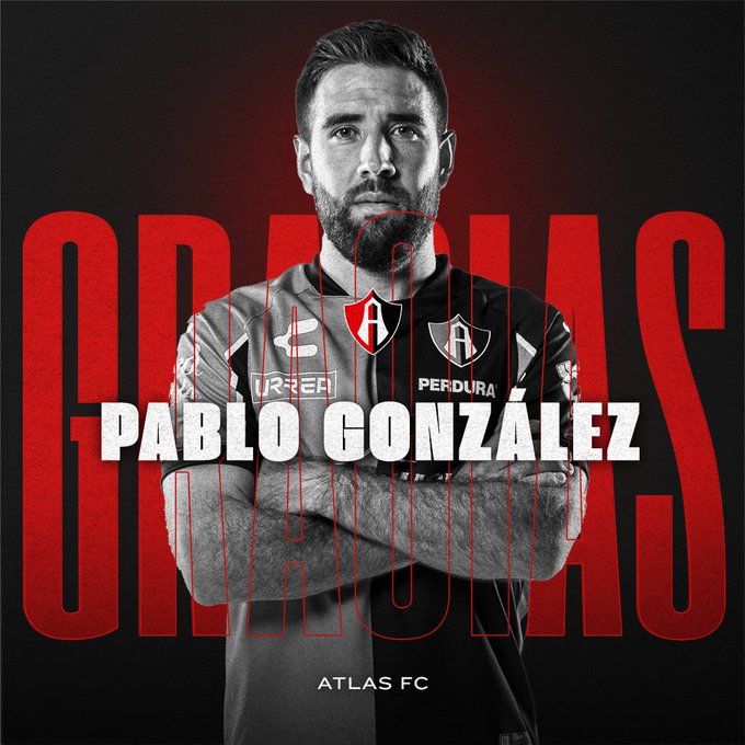 El poblano Pablo González deja al Atlas y llega a Toluca como refuerzo 