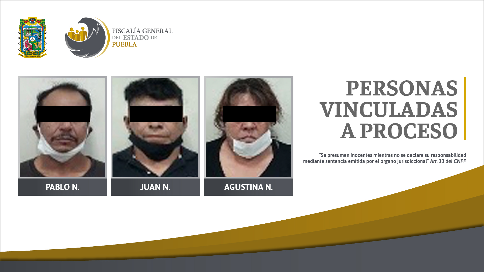 En prisión tres personas por posesión de diversos estupefacientes