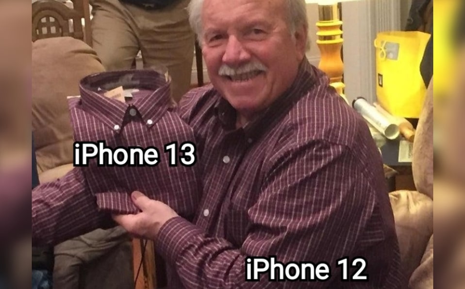 "¡Pero es nuevo!": Redes reaccionan con memes al parecido entre iPhone 13 y iPhone 12