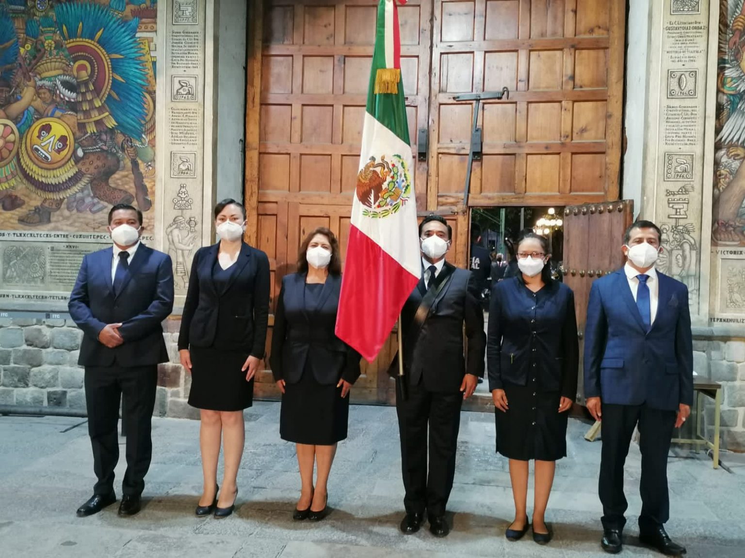 El Presidente Municipal Jorge Corichi participó en la Ceremonia del Grito de Independencia en Palacio de Gobierno