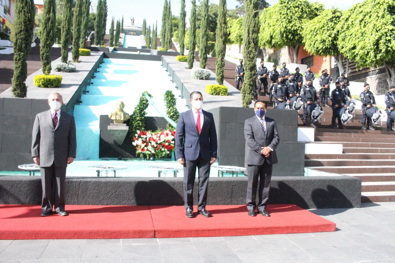 Encabezó secretario de gobierno ceremonia por el CCXI aniversario del inicio de la independencia de México