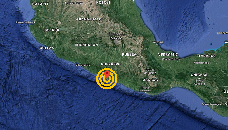 Sismo de magnitud 4.0 se registra al noreste de Acapulco, Guerrero