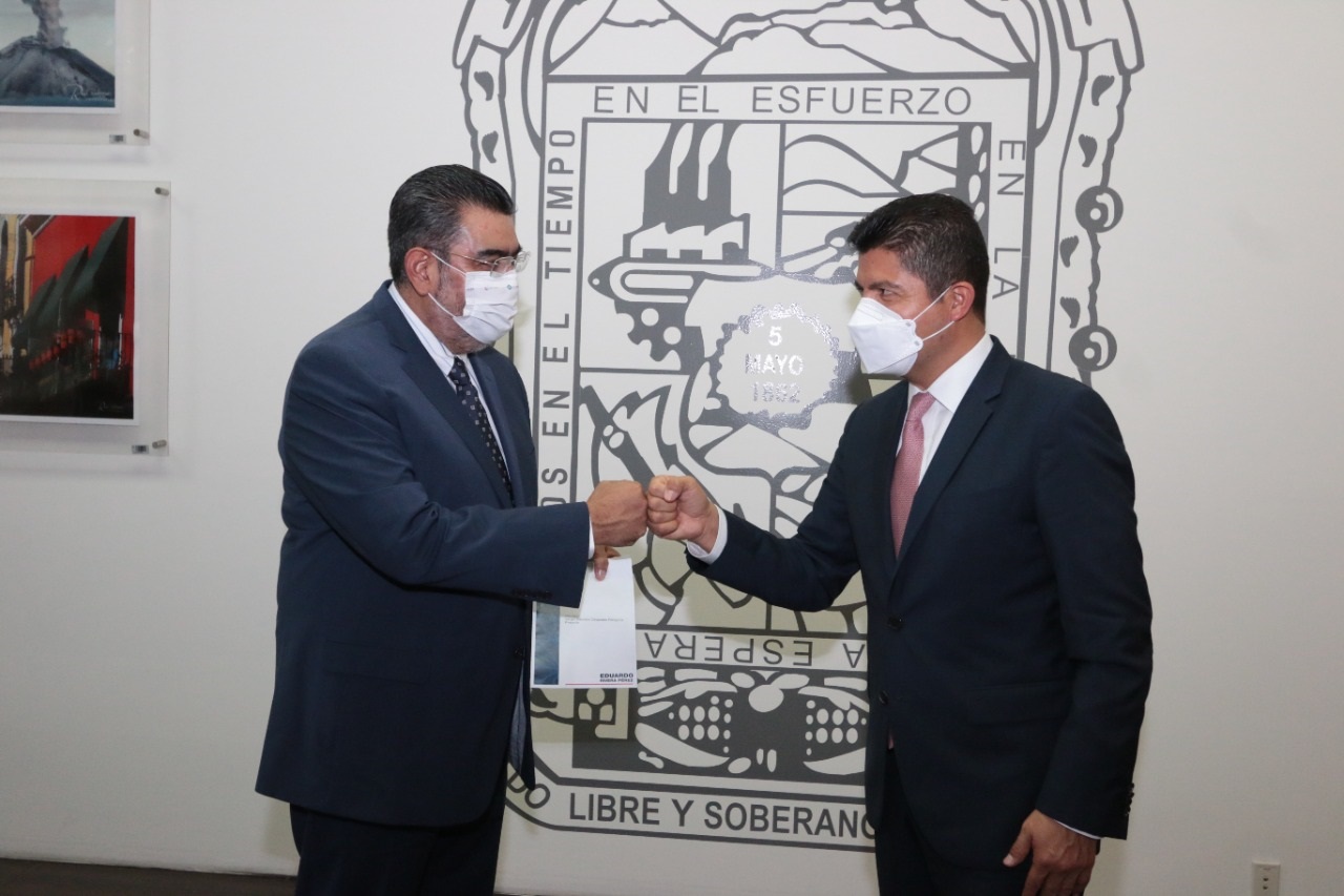 Eduardo Rivera se reúne con diputados locales