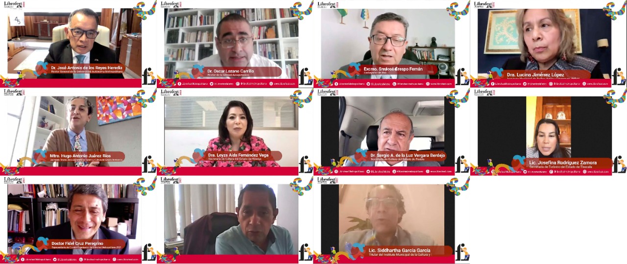 Participa Tlaxcala en “Librofest Metropolitano 2021”