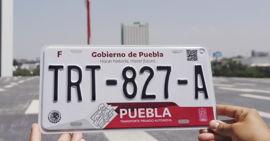 Reemplacamiento en Puebla es de los más caros en comparación con otros estados