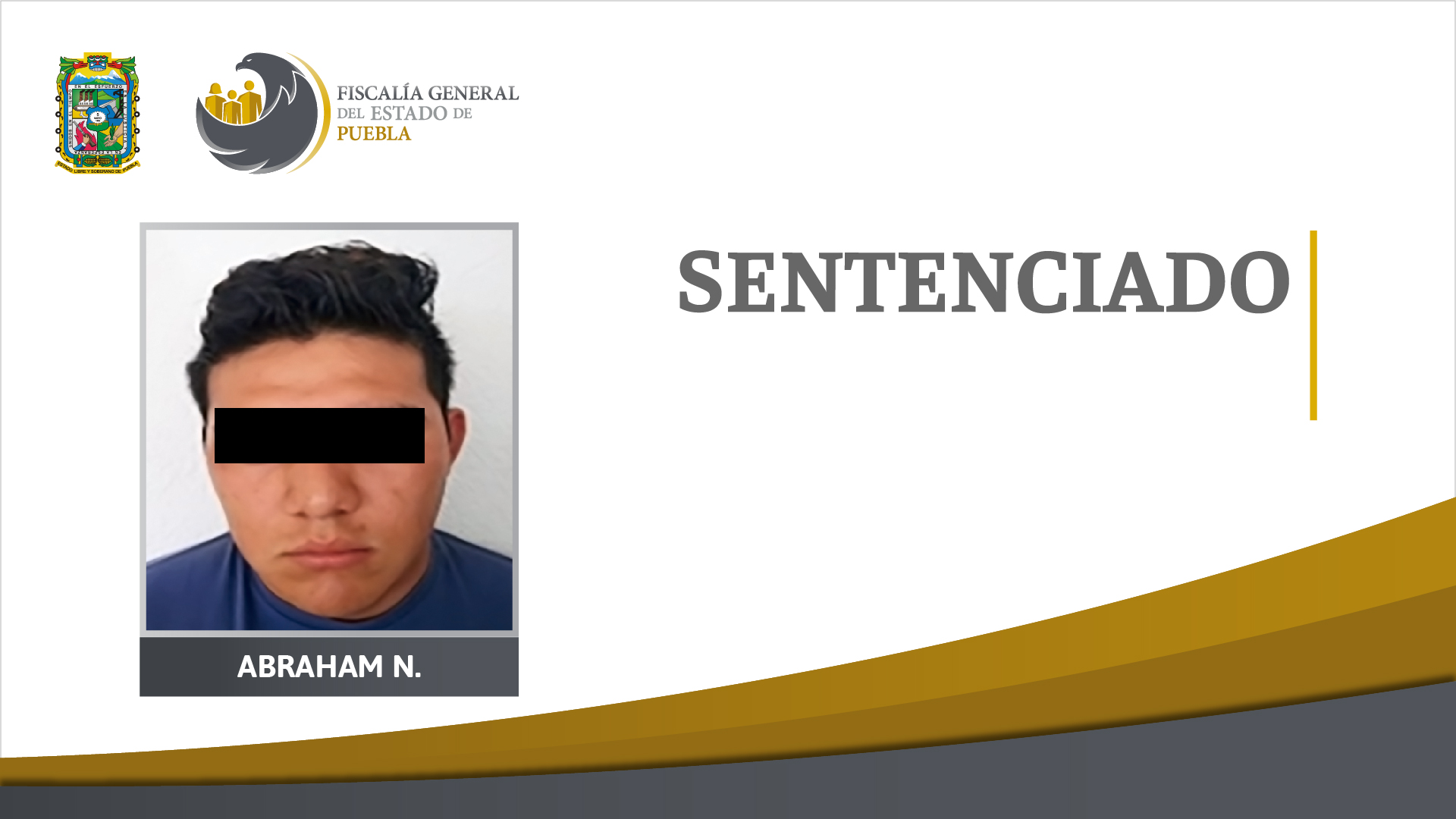 Dan 20 años de prisión por homicidio en la colonia Xonaca a Abraham N.