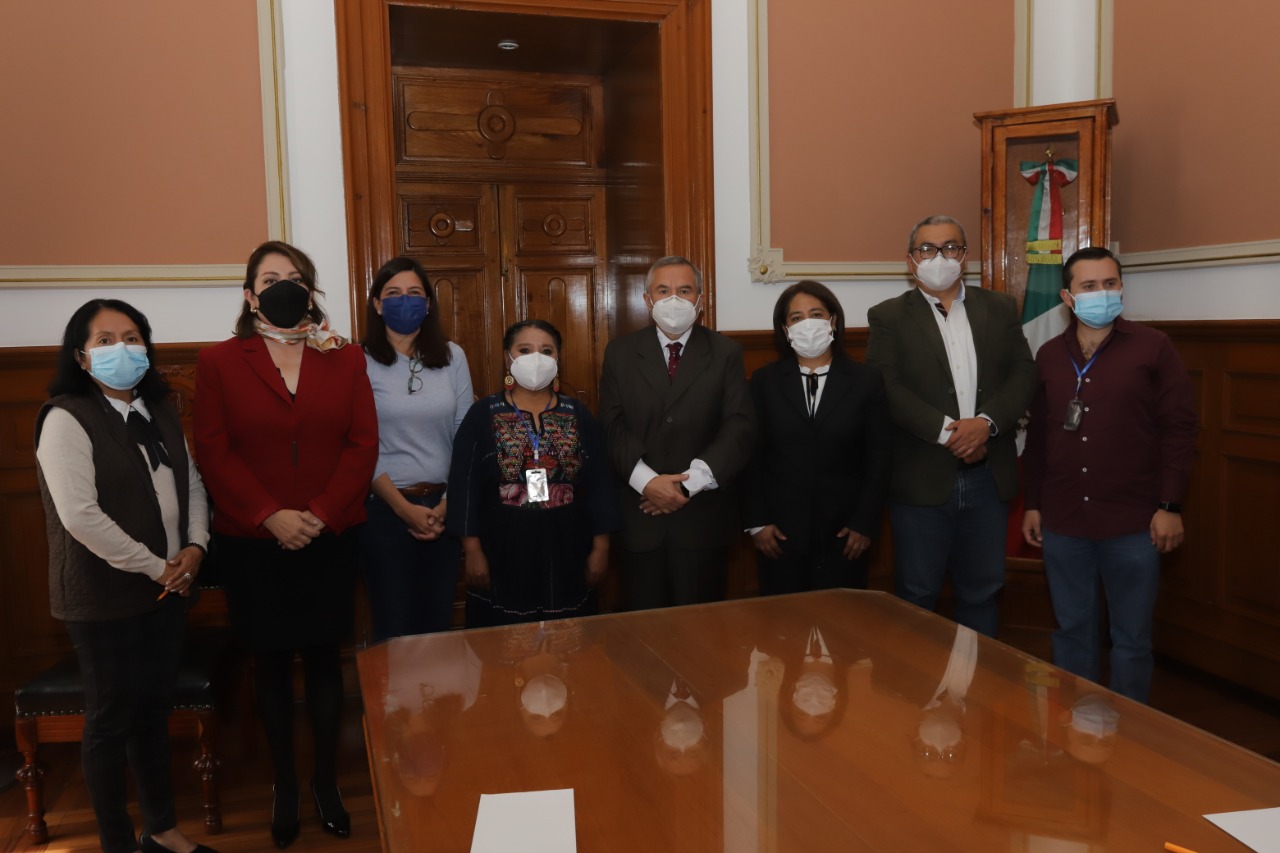 Designan enlaces del grupo estatal para la prevención del embarazo en adolescentes de Tlaxcala