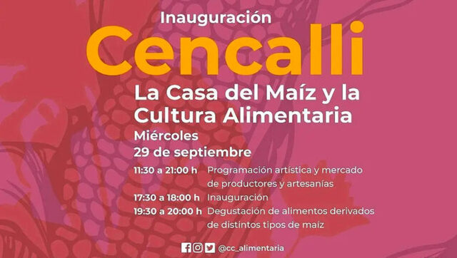 Cencalli, la 'casa del maíz', abre sus puertas en Los Pinos