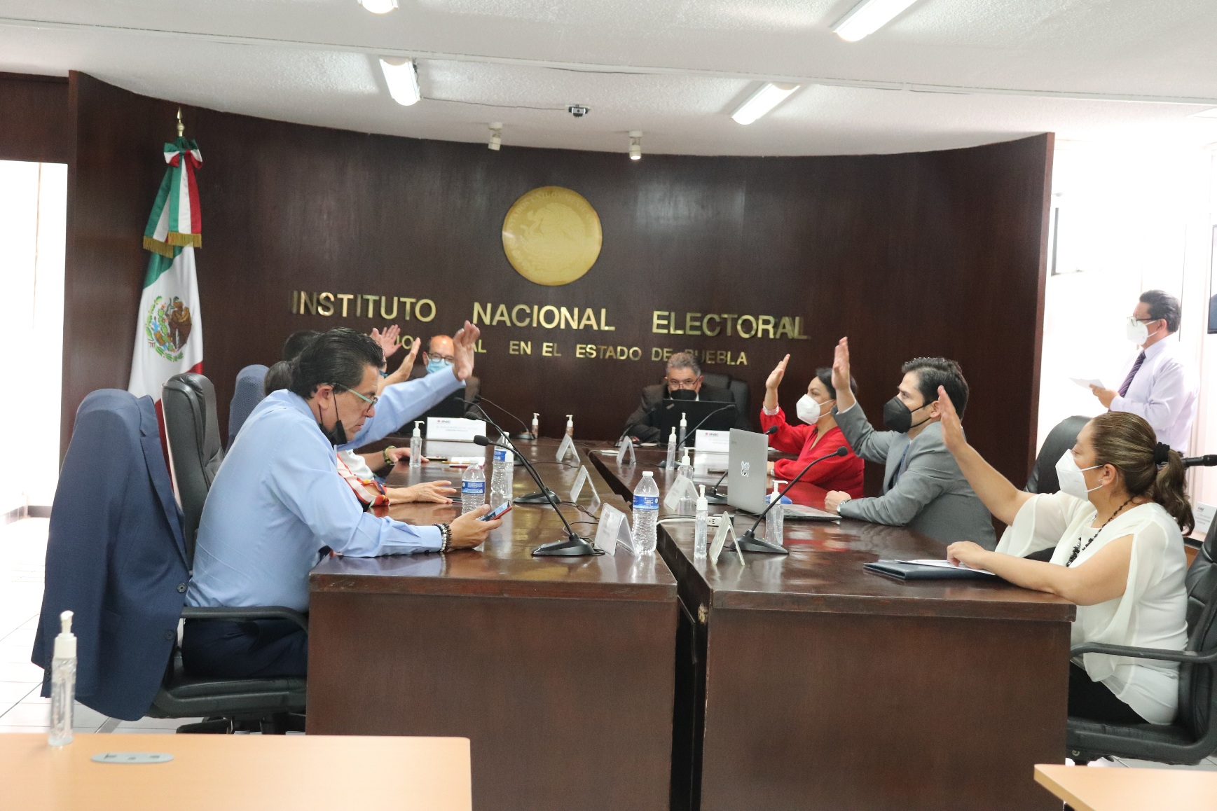 INE Puebla da las últimas noticias tras concluir jornada de Revocación de Mandato y dar seguimiento a cómputos distritales