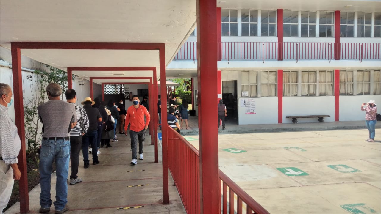 Casilla especial ubicada en Tlaxcala mantuvo una gran participación ciudadana