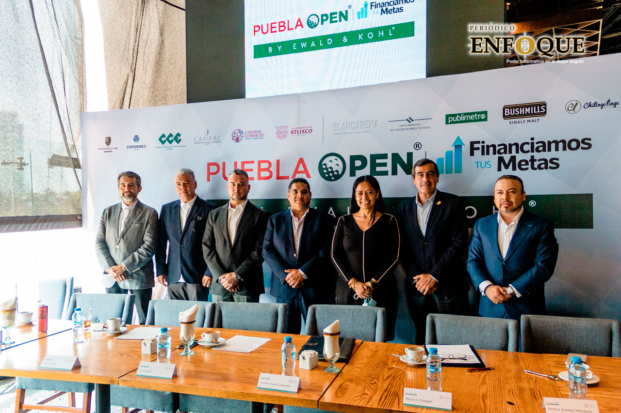Torneo de Golf Open Puebla dará promoción nacional a Atlixco 
