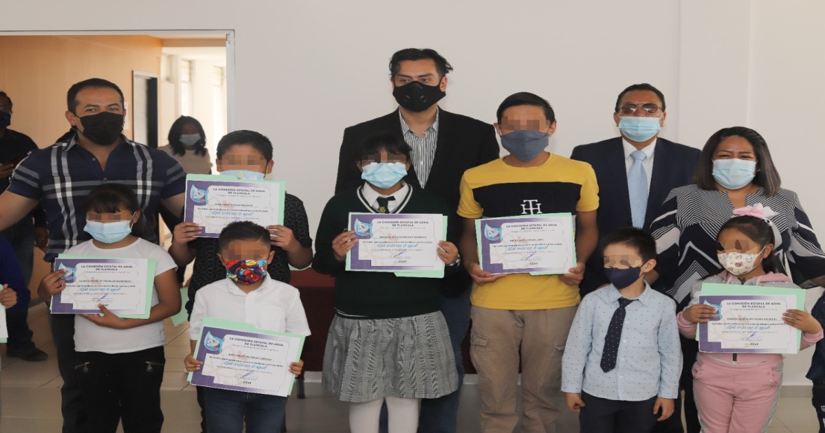 Premió CEAT a ganadores del Concurso de Pintura y Dibujo 2022 ¿Qué onda con el Agua?