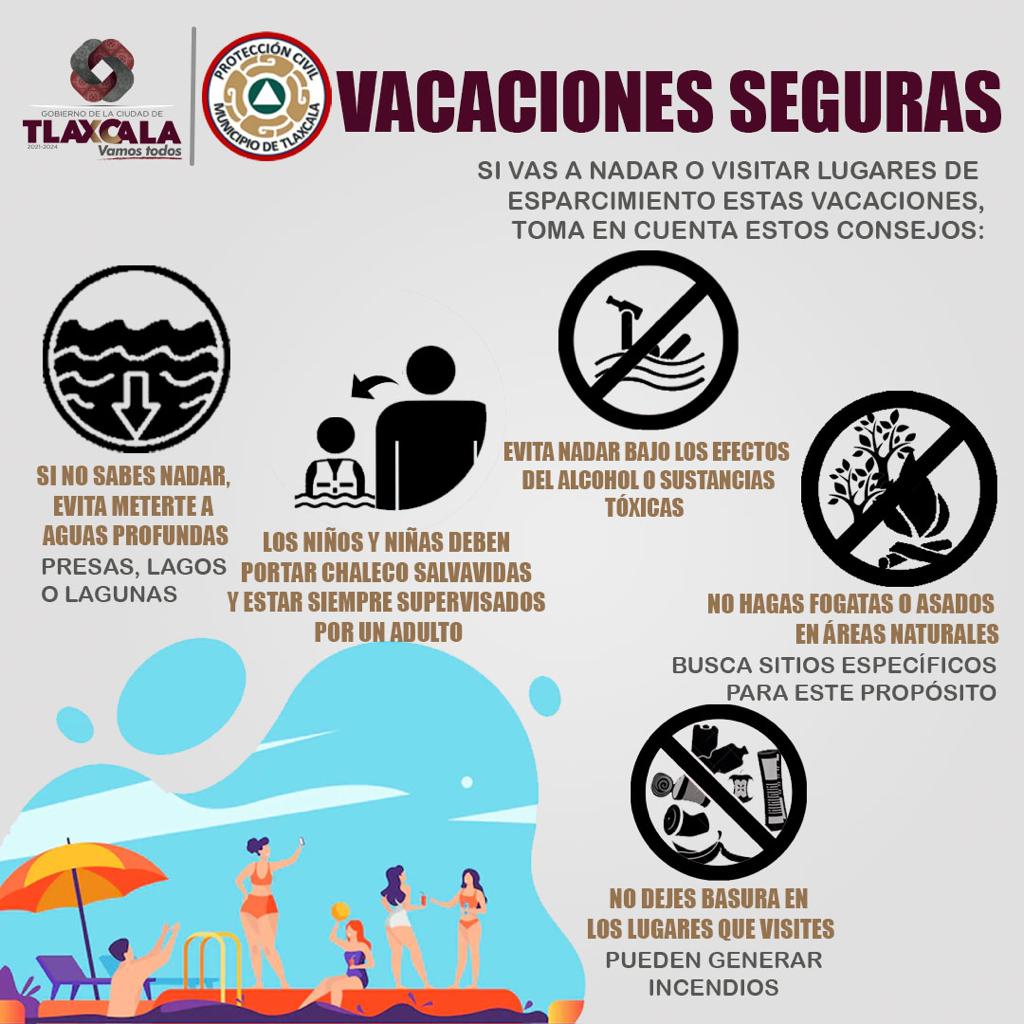 Alerta Protección Civil capitalina sobre riesgos en Semana Santa
