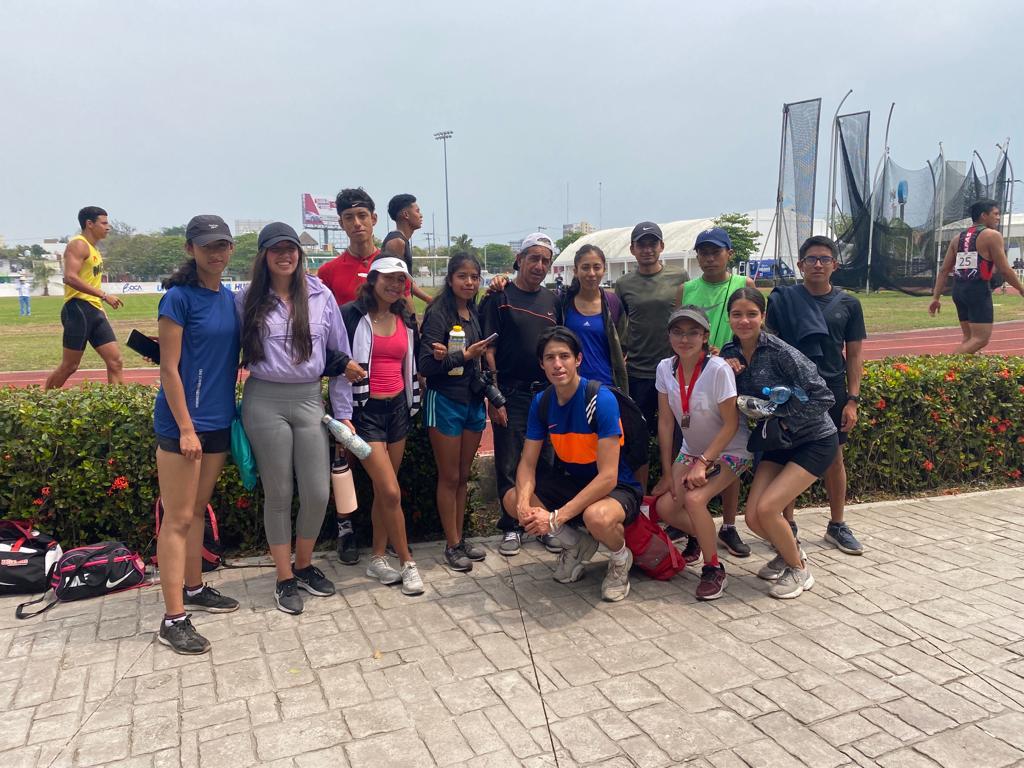 IDET apoyó a delegación tlaxcalteca de atletismo para competir en Veracruz rumbo a nacionales CONADE 2022