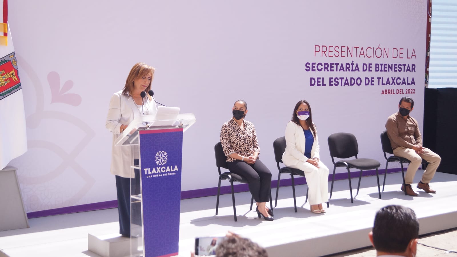 Anuncian programas de bienestar con nueva Secretaría para Tlaxcala