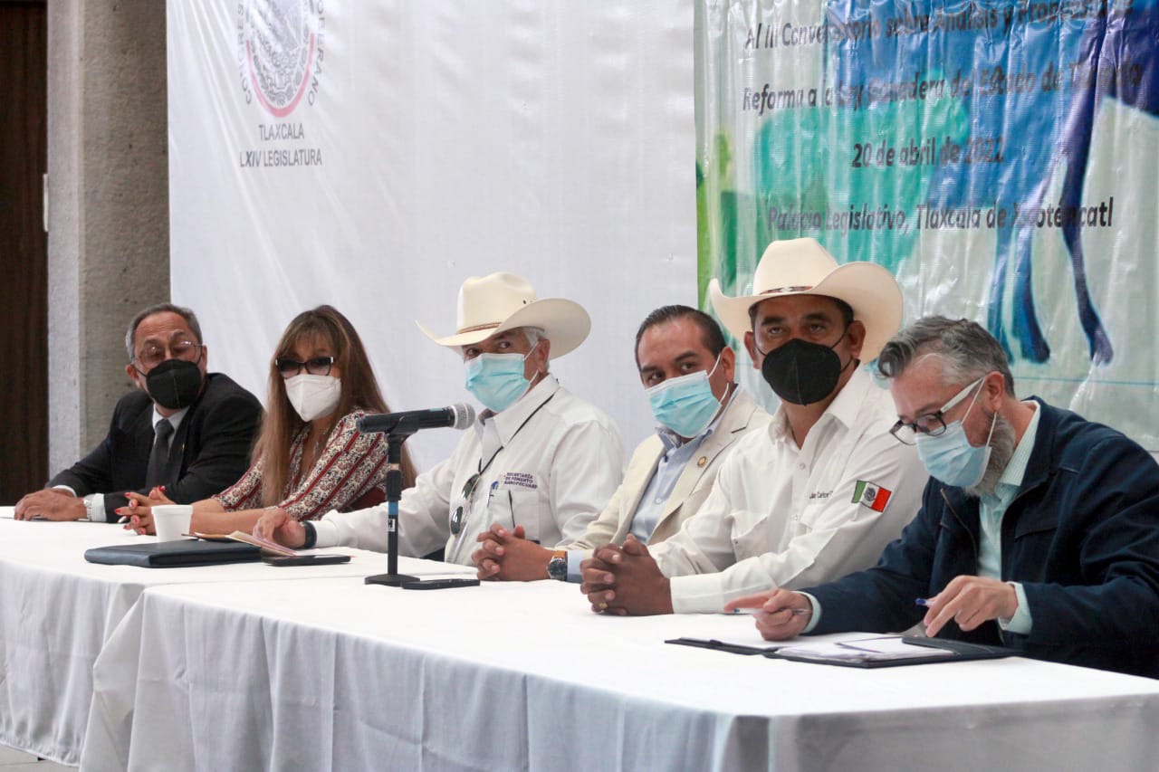 Hablan en el Congreso sobre Ley Ganadera de Tlaxcala