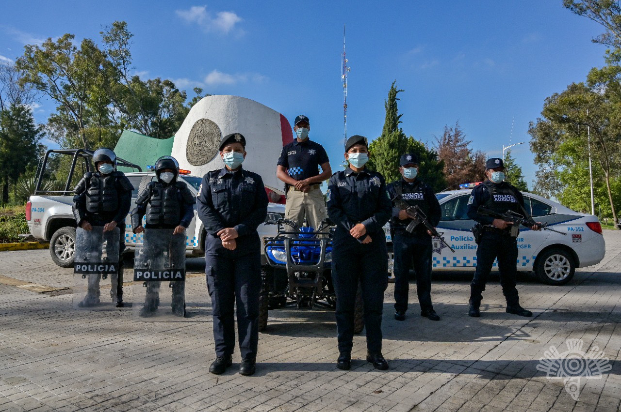 Convocatoria de reclutamiento para Policía Auxiliar Puebla 2022