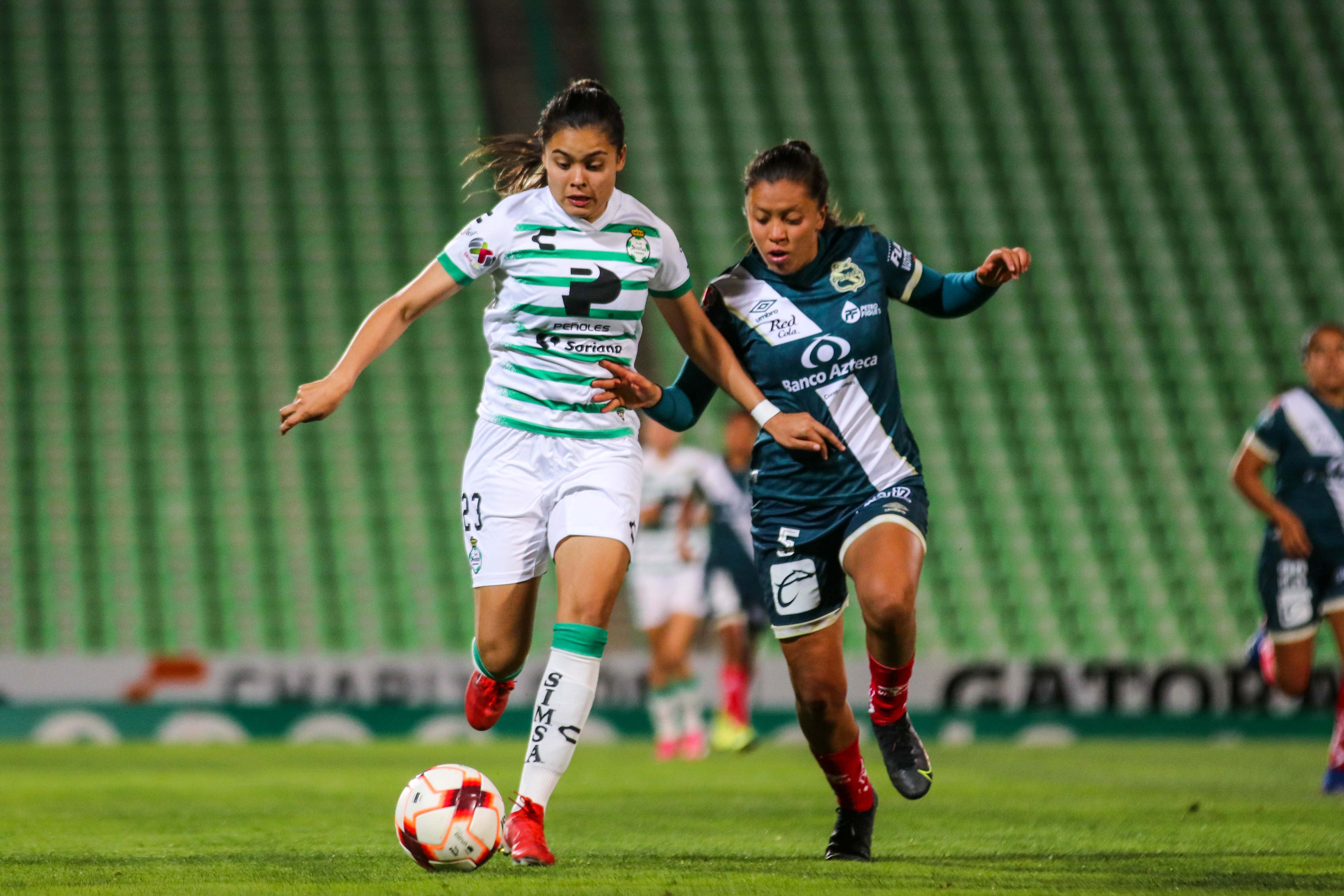 Puebla Femenil sumó un punto en su visita a Santos 