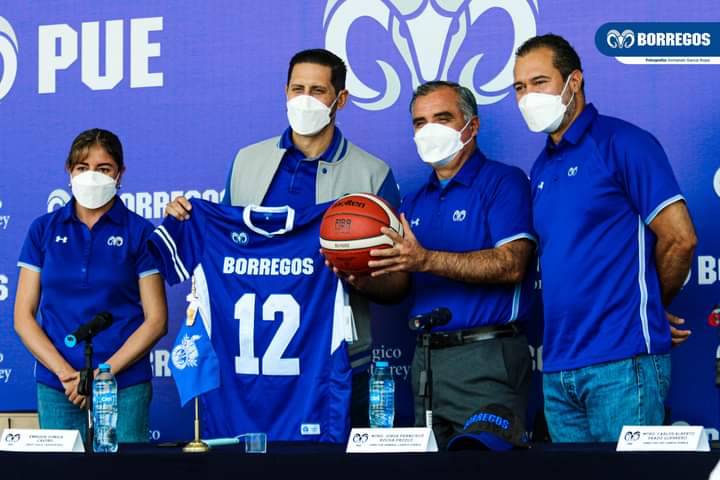 Borregos Puebla presentó a su nuevo coach de basquetbol