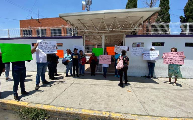 Ciudadanos de Calpulalpan exigen a la PGJE de Tlaxcala regresar cuerpo de fallecida