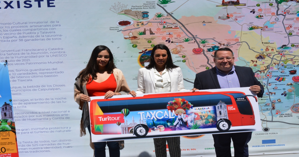 Presentan SECTURE y TOURITOUR nuevo tour CDMX-TLAXCALA