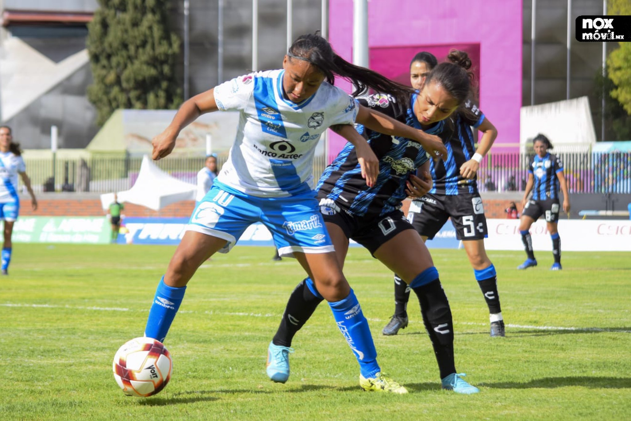 Puebla Femenil tropezó en Querétaro