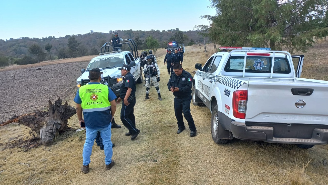 Descartan autoridades estatales aeronave accidentada en Tlaxcala
