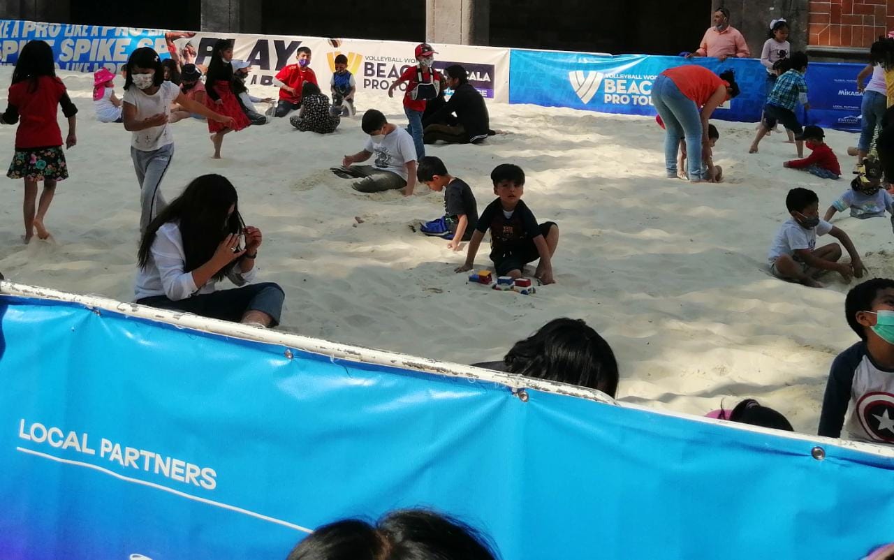 Arena utilizada en el Tour Mundial de Voleibol en Tlaxcala sigue sin ser reutilizada para promover el deporte