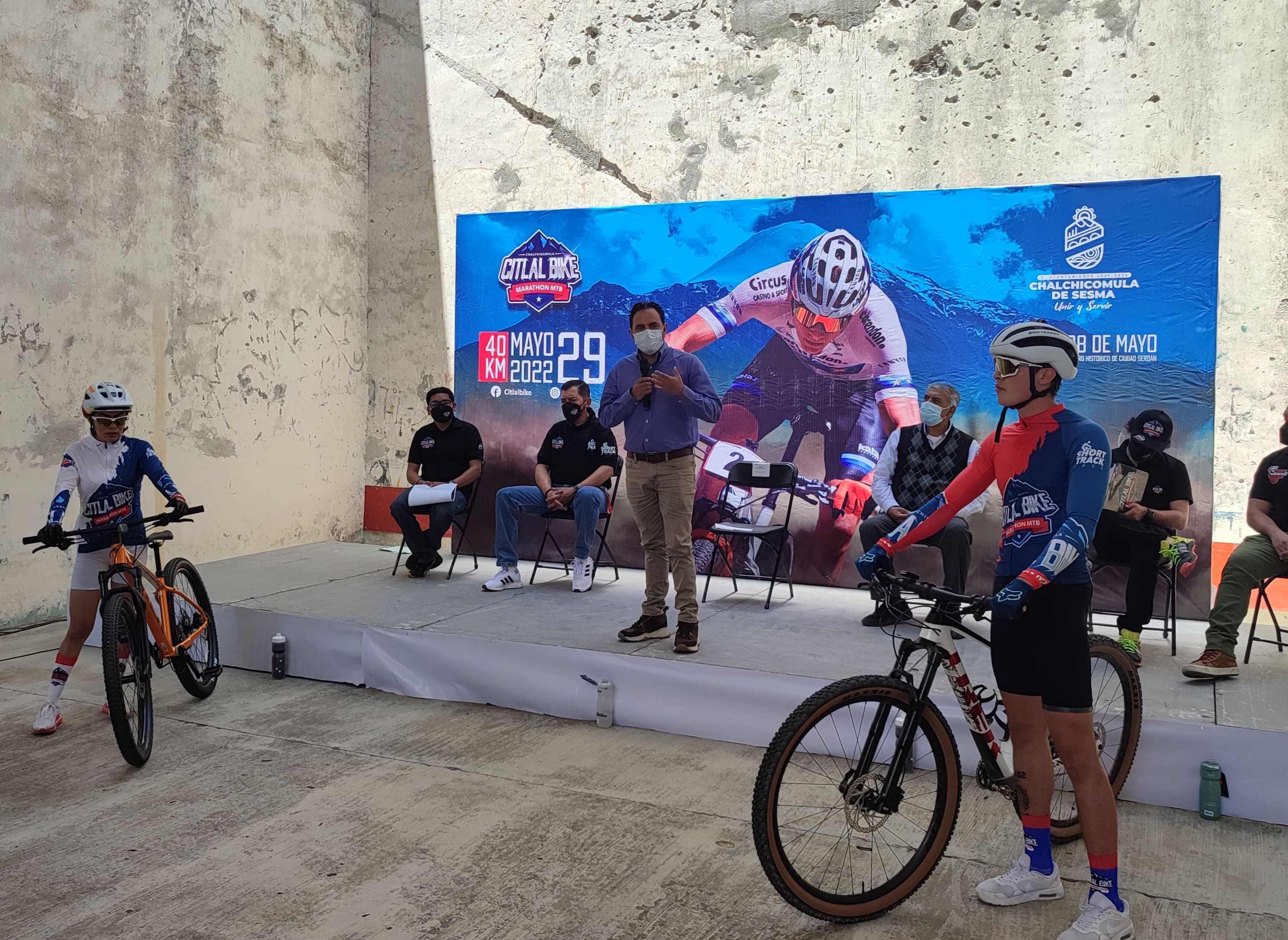 Anuncia Ayuntamiento de Chalchicomula de Sesma la Citlal Bike Marathon MTB