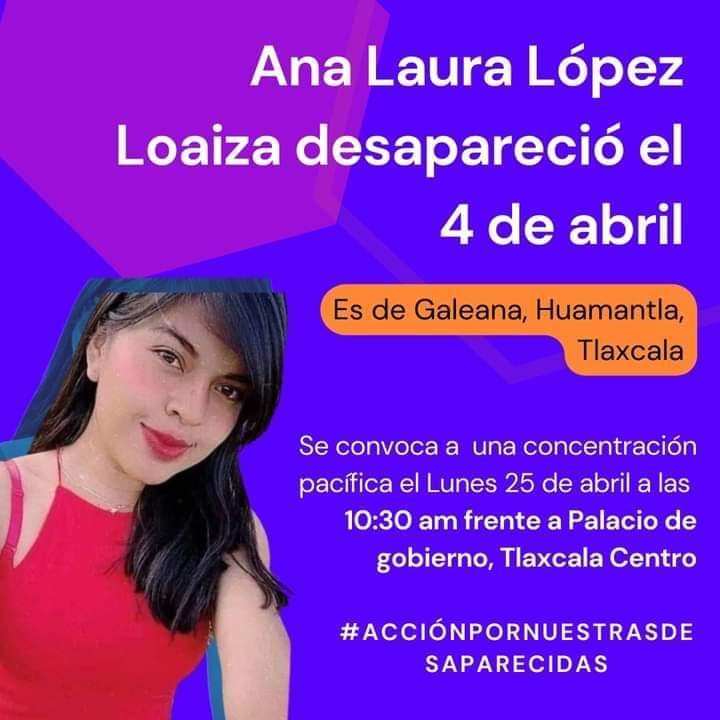 Convocan a marcha por Ana Laura y boicot a Carlos Rivera