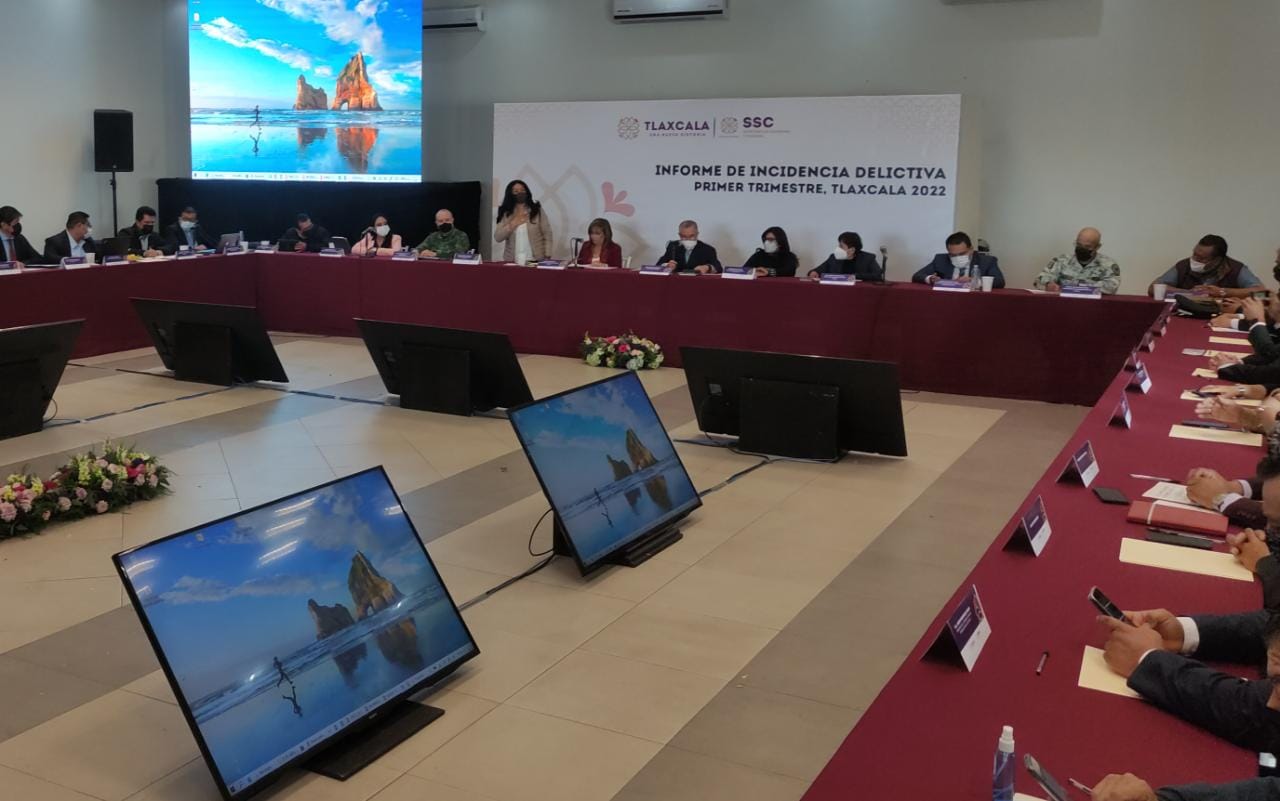 Lorena Cuellar da a conocer las nuevas medidas de seguridad y fortalecimiento en el área para Tlaxcala 
