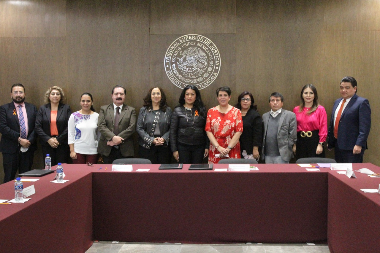 Firman convenio de colaboración y coordinación El Tribunal Superior De Justicia Del Estado (TSJE) Y La Fundación De Servicio Social De Apizaco, A.C.