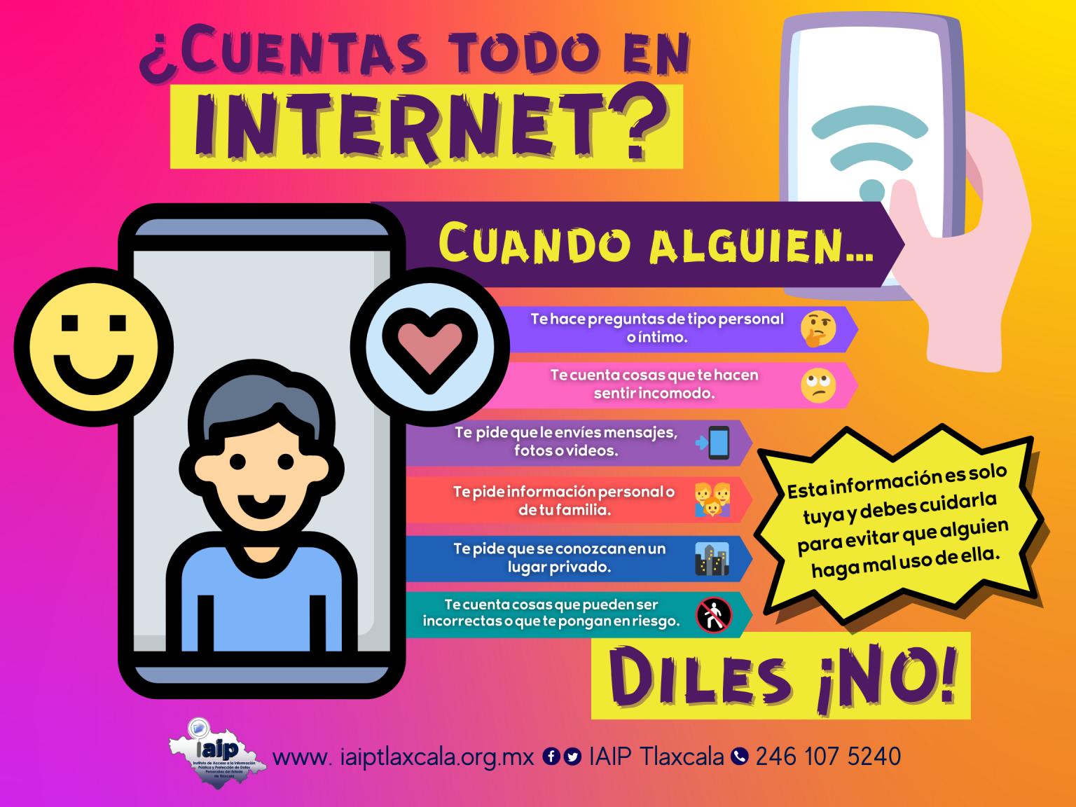 Dispositivos conectados a internet obligan a elevar protección de datos personales de menores y adolescentes: IAIP