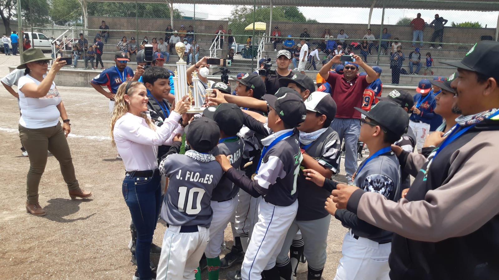 Raptors Puebla, el equipo infantil de beisbol que jugará en Estados Unidos 