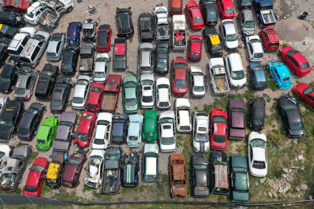 Iniciarán con destrucción de autos olvidados en corralones de Puebla