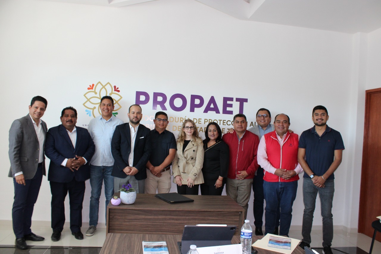 Signa convenios la PROPAET con municipios para la protección del ambiente en Tlaxcala