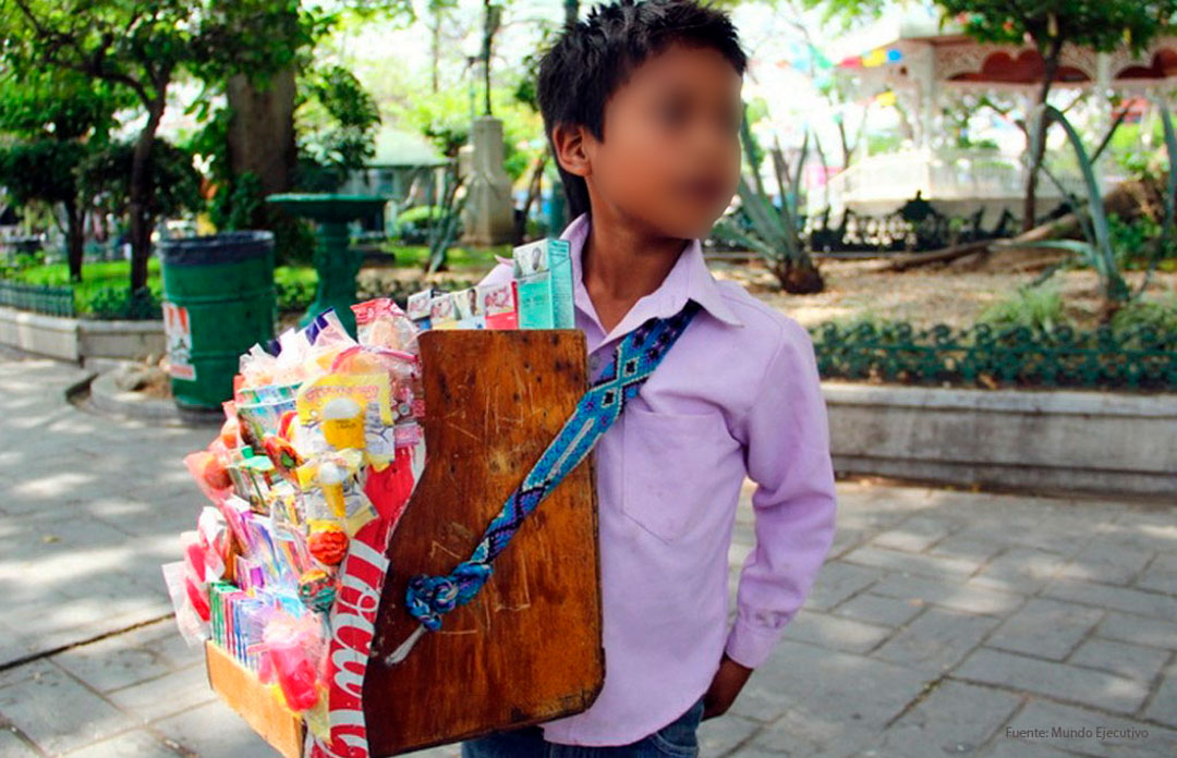 Al rededor de 3.3 millones de niños, niñas y jóvenes en condición de trabajo infantil