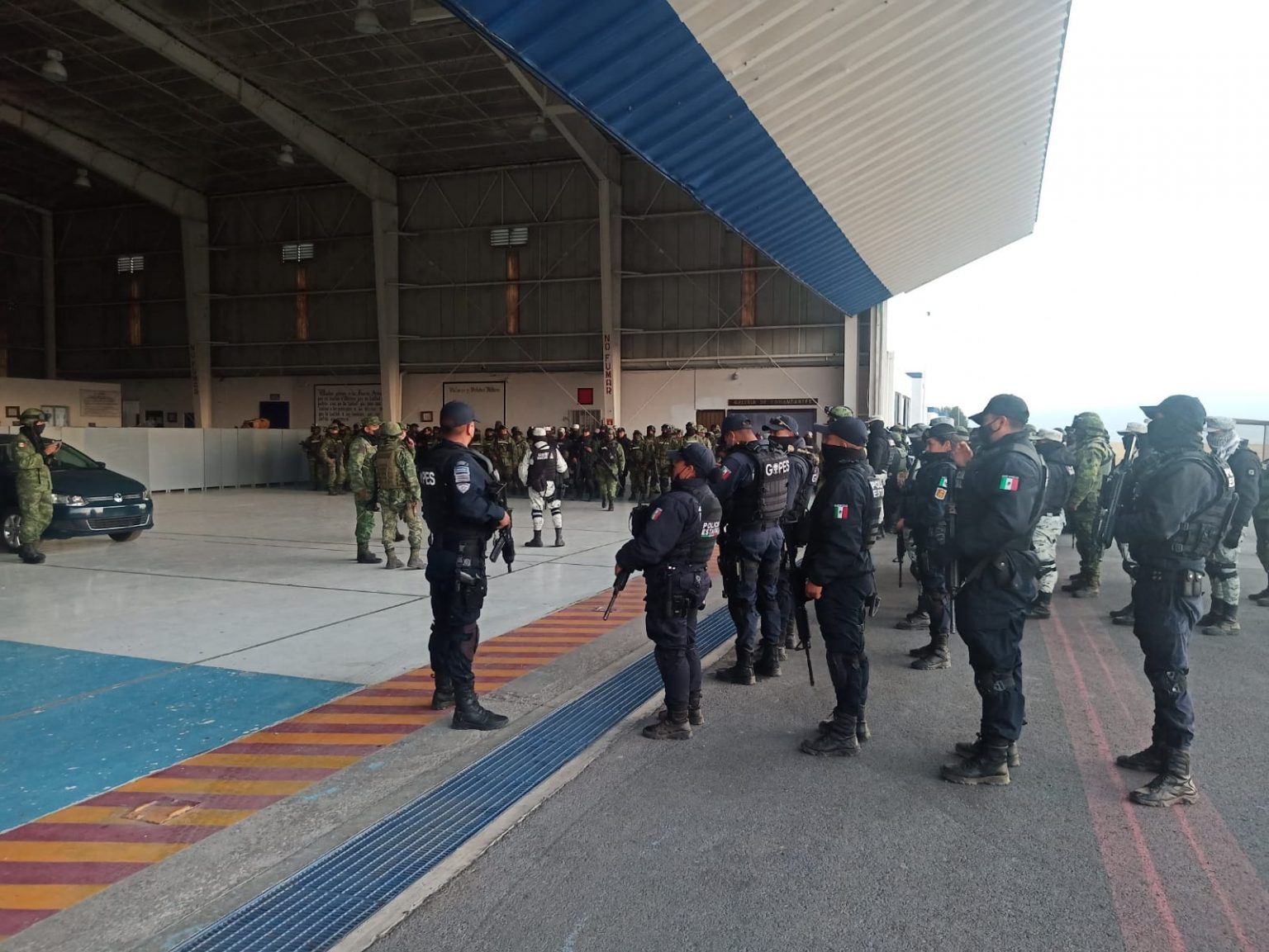SSC y CEPC participan en operativo en Tlaxco y Atlangatepec