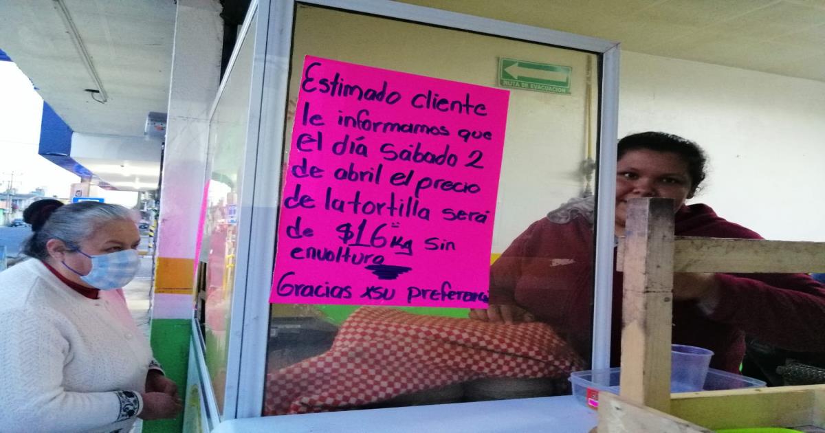Prepara el bolsillo, en Tlaxcala incremento a pan y tortilla