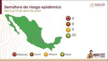 Tlaxcala seguirá en Semáforo Epidemiológico en color verde del 4 al 17 de abril