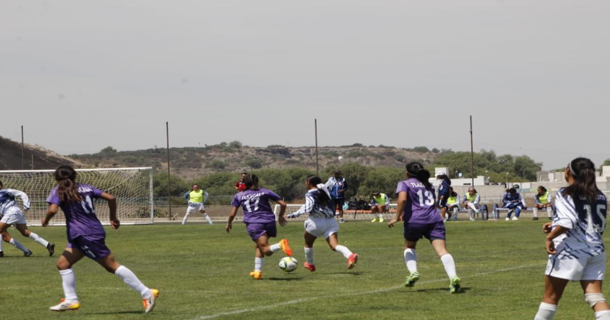 Clasifica invicta la selección femenil de fútbol de Tlaxcala a los nacionales CONADE 2022